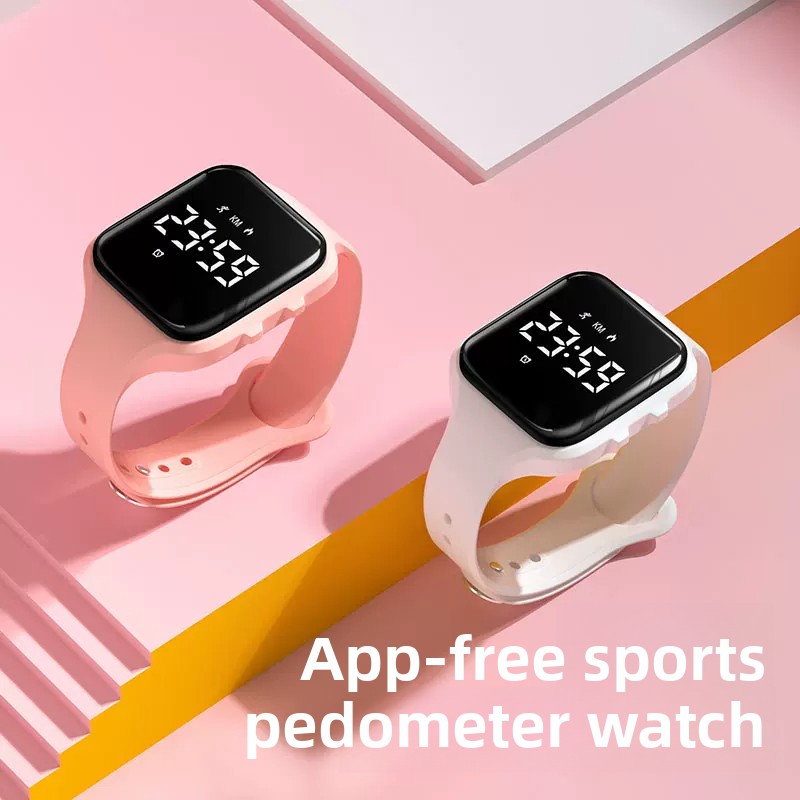Kids LED Digital Silent Vibrat - Smartwatch Watches For Kids 评论和价格