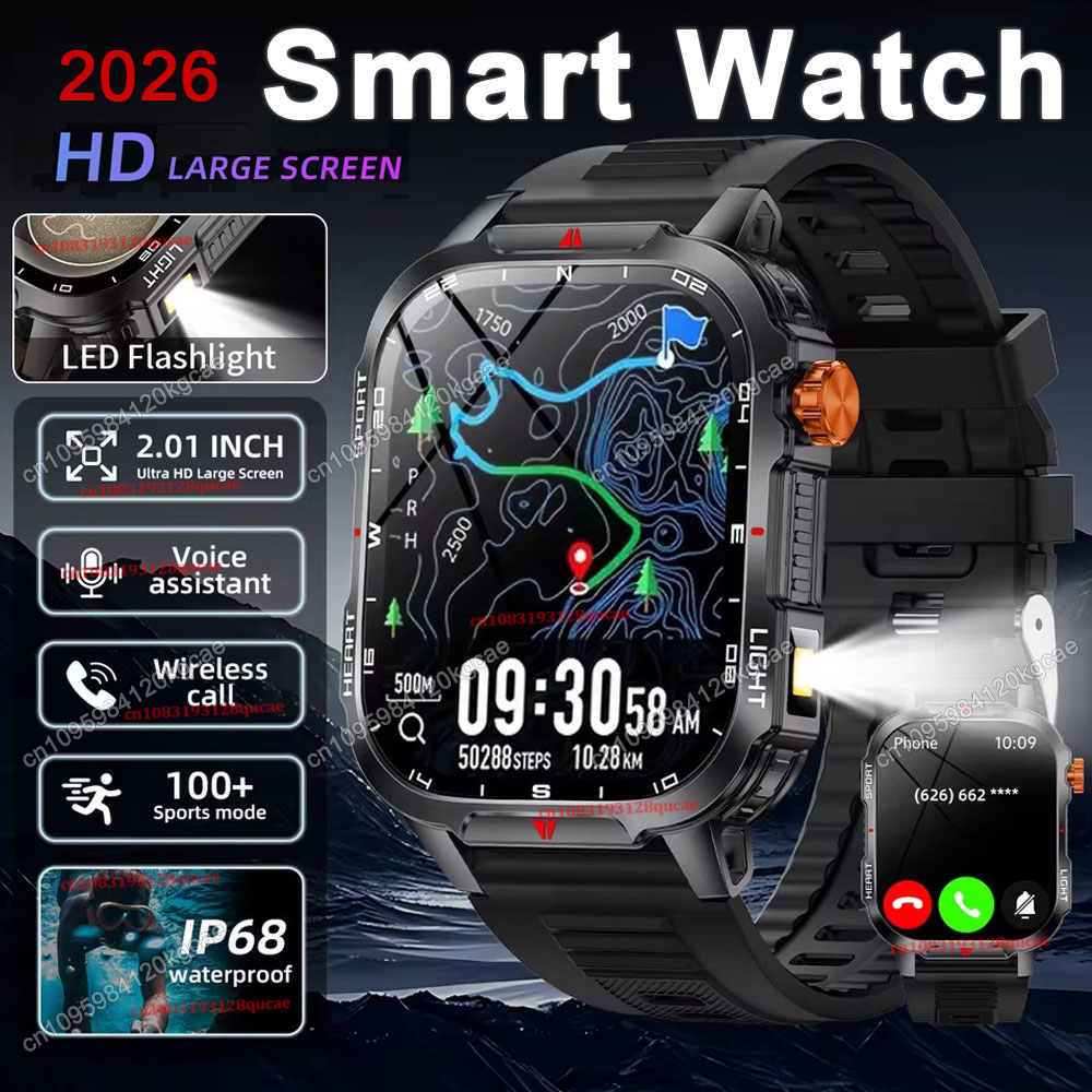 2026 New Rugged Military GPS S - Smartwatch Watches For Women With Gps 评论和价格