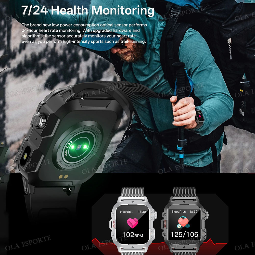 2026 New Rugged Military GPS S - Smartwatch Watches For Women With Gps 评论和价格