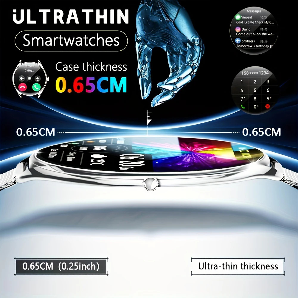 2026 New Ultra Thin Smart Watc - Watches Ladies Smartwatch 评论和价格