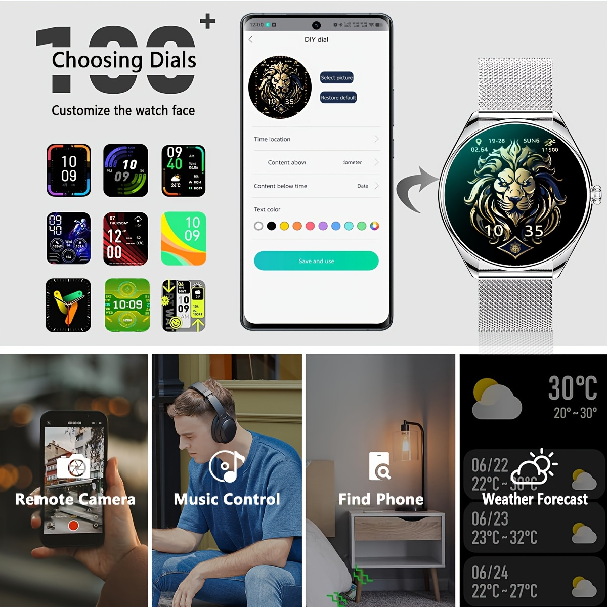 2026 New Ultra Thin Smart Watc - Watches Ladies Smartwatch 评论和价格