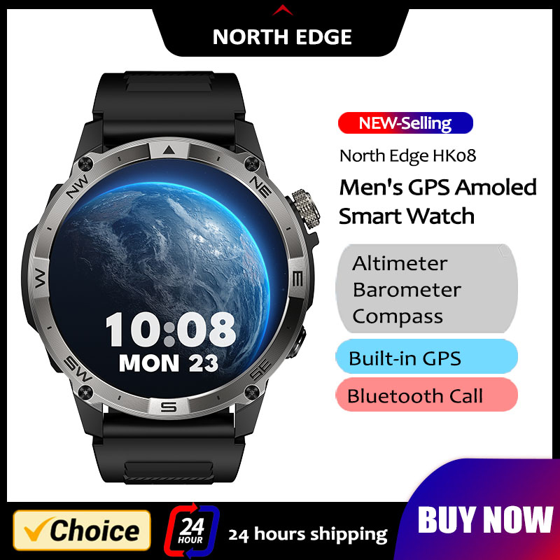 NORTH EDGE GPS Sports Smart Wa - Altimeter Compass Watch 评论和价格