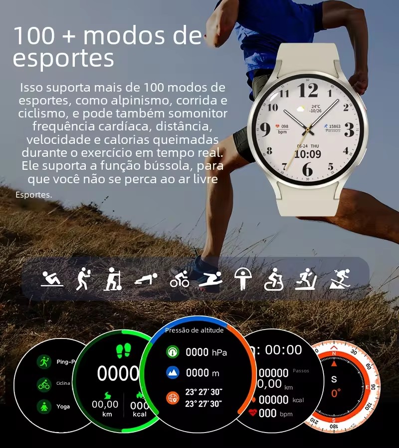 New Watch 6 GPS Track Smart Wa - Smartwatch Watches For Women With Gps 评论和价格