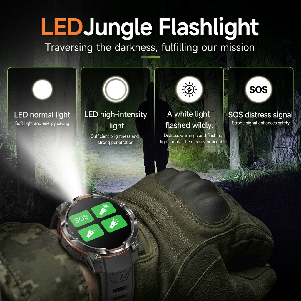 2026New Military Built-in GPS  - Watch Vs Smartwatch 评论和价格