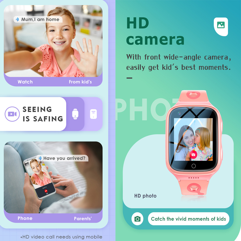 4G Smart Watch Kids GPS WiFi V - Smartwatch Watches Price 评论和价格