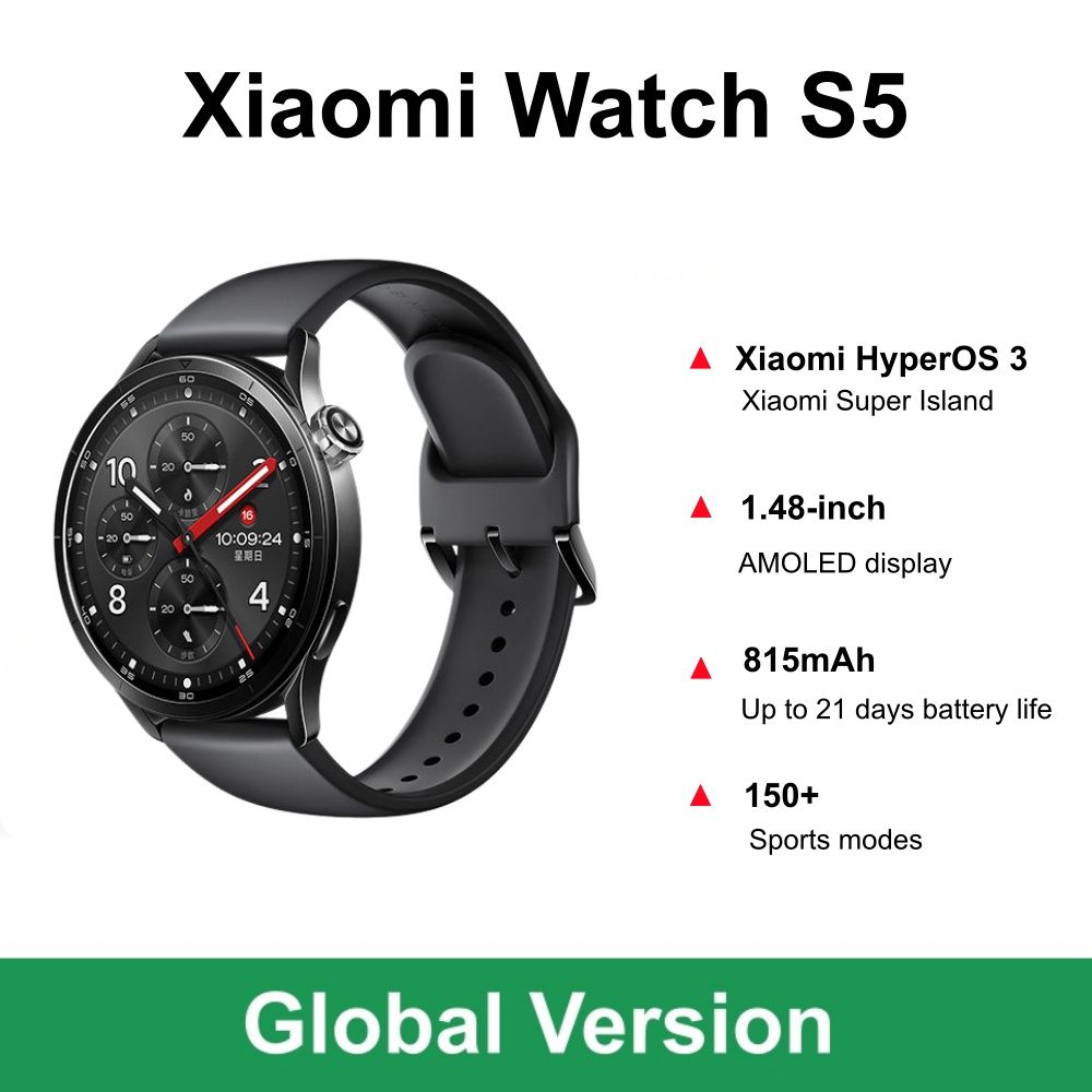 Global Version Xiaomi Watch S5 - Timex Watches Smartwatch 评论和价格