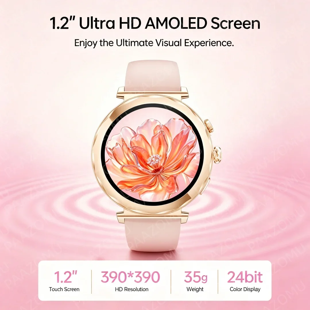 Rose Gold Ladies Smartwatch 20 - Watches Ladies Smartwatch 评论和价格