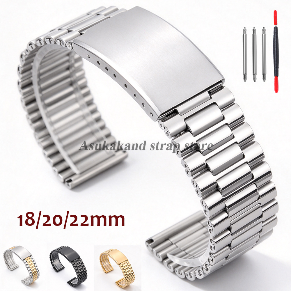 Metal Watchstrap 18mm 20mm 22m - Watches Rolex Smartwatch 评论和价格